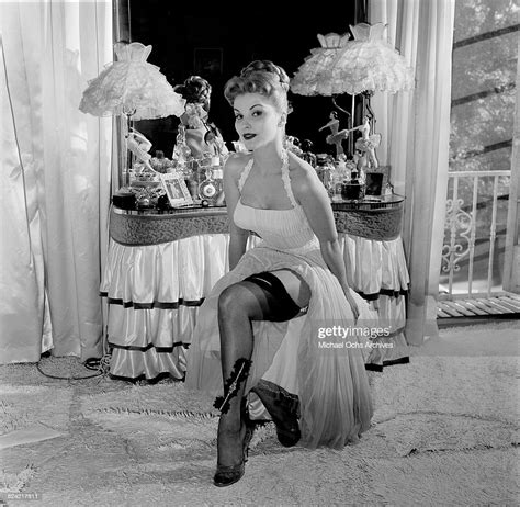 Actress Debra Paget Poses In Stockings In Los Angeles Ca News Photo Getty Images
