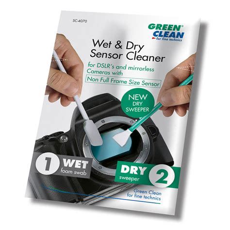 Green Clean Sensor Cleaner Wet and Dry - APS-C - PHOTONET.SK