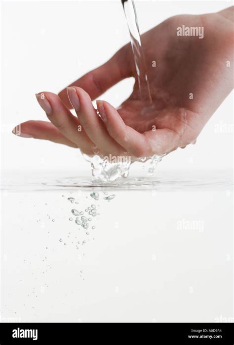 Water Dripping Hand High Resolution Stock Photography And Images Alamy