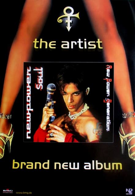 Prince 1998 Promplakat New Power Generation Newpower Soul Poster