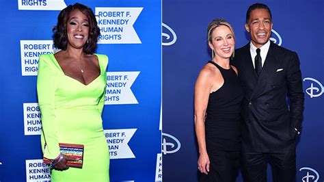 Gayle King On Amy Robach And Tj Holmess Romance Drama ‘very Messy Hollywood Life