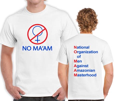 No Maam T Shirt Al Bundy Funny Cosplay Costume By Sprucemount
