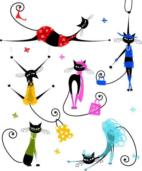 Download Cat free vector download (866 Free vector) for commercial ...
