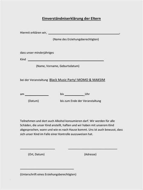 Im wesentlichen bedeutet implizite zustimmung, dass sie grund zu der. 14 Luxus Einverständniserklärung Kind Urlaub Vorlage Jene ...