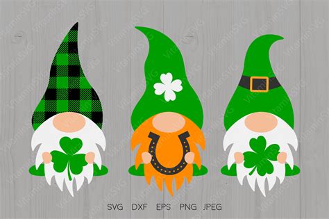 St Patrick S Day Gnomes Svg Gnome Graphic By Vitaminsvg · Creative Fabrica