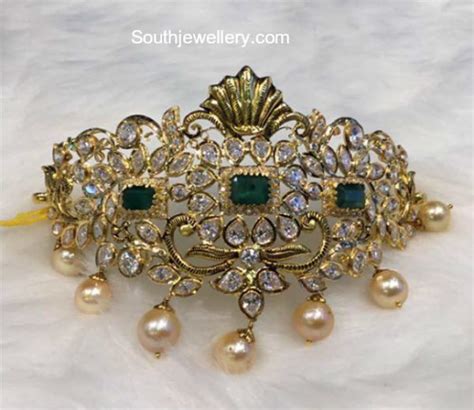 2 In 1 Choker Plus Armlet Designs Indian Jewellery Designs