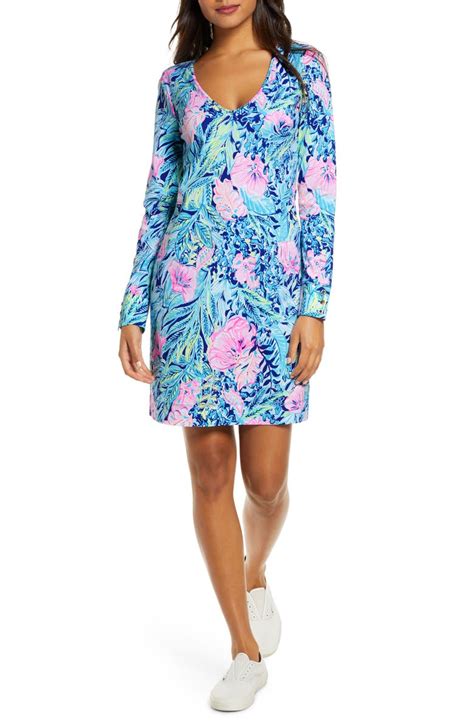 Lilly Pulitzer® Davie Floral Long Sleeve Dress Nordstrom