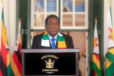 Zimbabwes President Mnangagwa Wins 2nd Term After Troubled Vote Daily Sabah