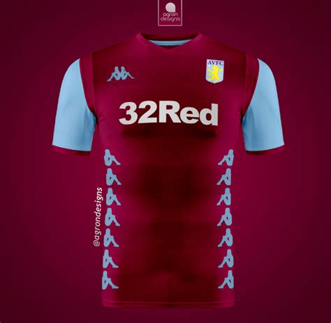 Aston Villa Kit 2019 Aston Villa 2019 2020 Third Shirt Club 25