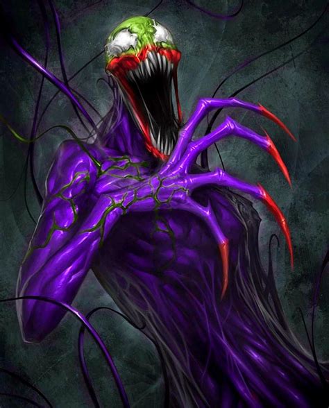 The Joker Carnage Carnage Marvel Comic Villains Venom Comics