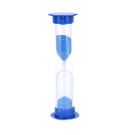 2 Minutes Sand Timer Blue Hourglass Board Games Tea Brew Time Measure