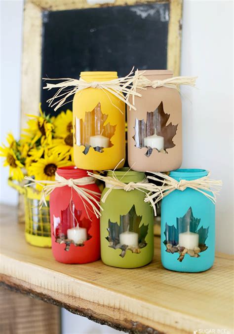 Mason Jar Diy Craft Ideas And Decor Projects For The Fall Fall Mason