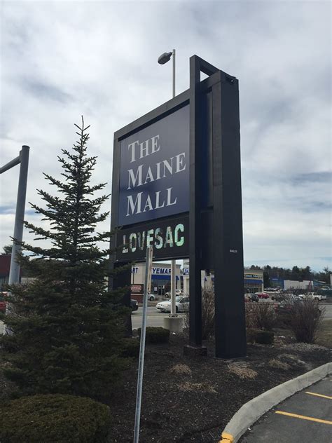 The Maine Mall South Portland Maine Exterior Signage A Photo On