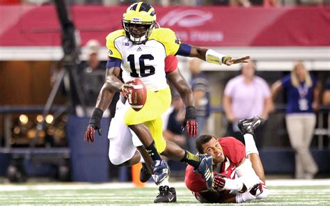 Create your own custom football jerseys and pants with the help of the sports unlimited team. Michigan Football Uniforms Vs Alabama