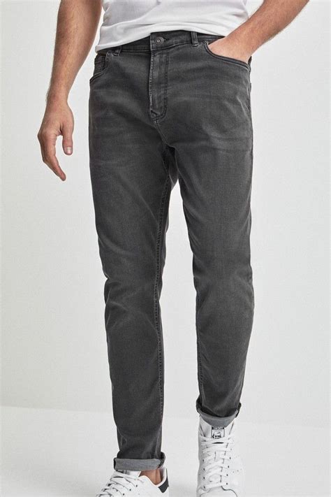 Buy Essential Stretch Jeans From The Next Uk Online Shop Grey Jeans