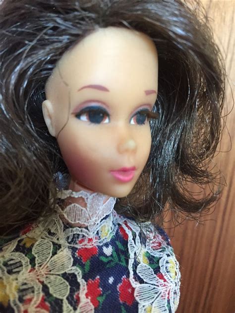 1957 Barbie - eyelashes | Eyelashes, Barbie, Girl