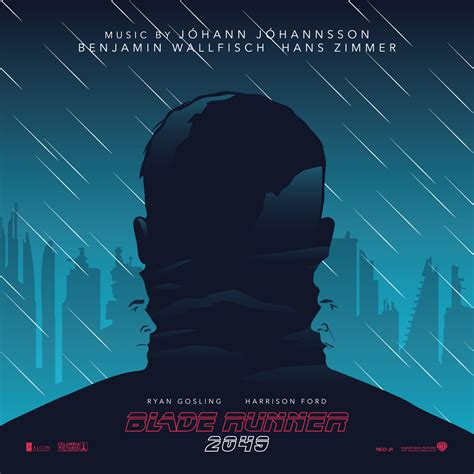 'blade runner 2049' gets two slick posters featuring ryan gosling & harrison ford: BLADE RUNNER 2049 Poster Art - PosterSpy
