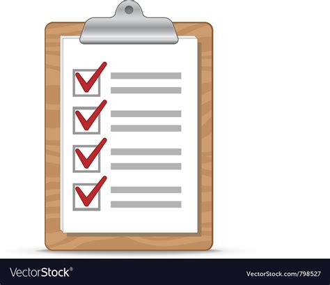 Clipboard And Check List Icon High Res Vector Graphic