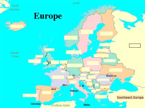 27 Map Of Europe With Capitals Maps Online For You