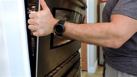 How To Remove And Reinstall Oven Door Easy Youtube