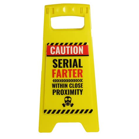 Office Desk Work Joke Funny Novelty Desk Warning Signs Caution Secret