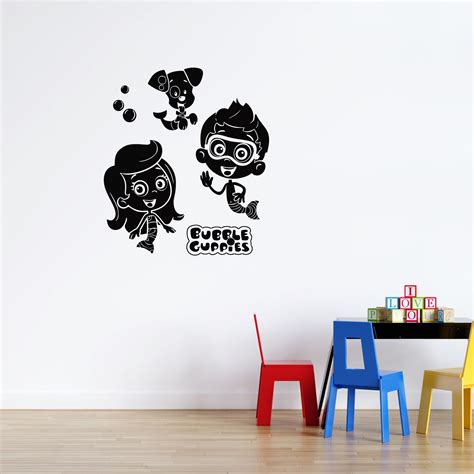 Blows bubbles and plays 24 childrenâ€™s songs â€ baby, toddler. Nonny Molly And Bubble Puppy Wall Art Decal | 20" x 23 ...
