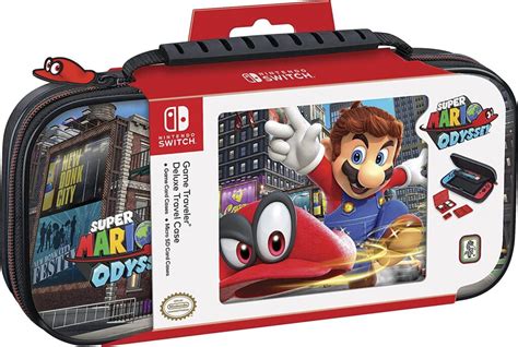 Deluxe Travel Case Super Mario Odyssey Switch Lvlup Geek Store