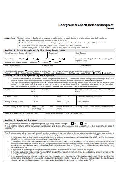 Free 4+ landlord background check sample forms in pdf
