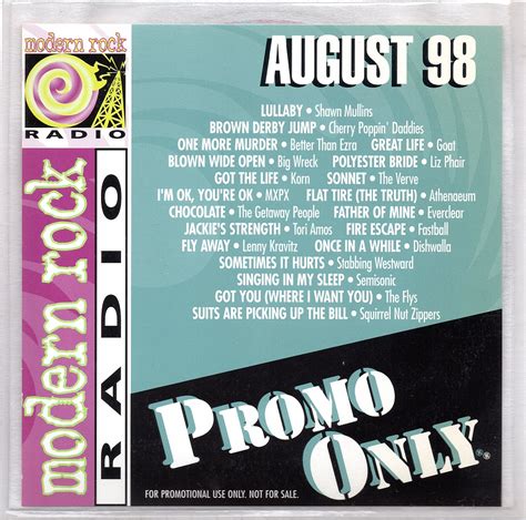 Promo Only Modern Rock Radio 1998 Music Compilations Radio