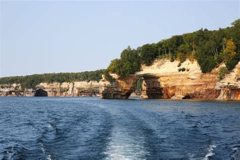 Lovers Leap Arch Pictured Rocks National Lakeshore Of Lake Superior