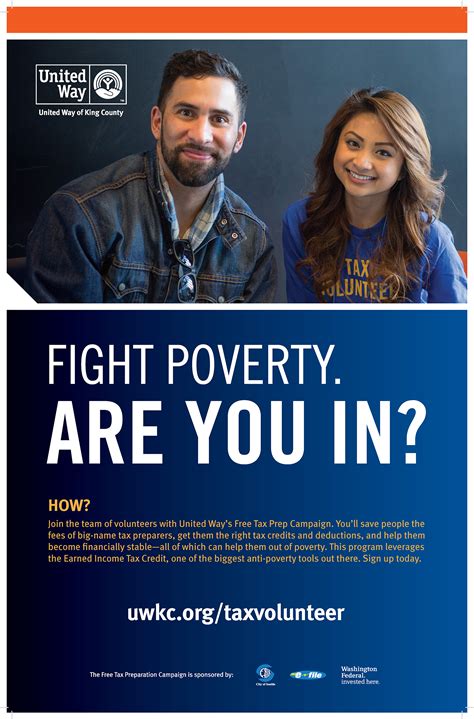 Get free tax preparation services virtually. United Way of King County's Free Tax Preparation Campaign ...