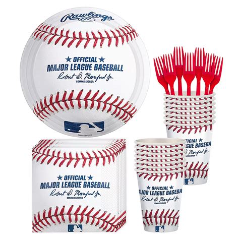 Rawlings Baseball Party Kit For 8 Guests Party City