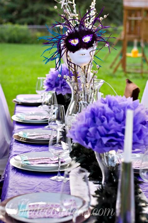 Homizen table centerpiece ideas with candles and candle holders. Elegant Outside Table Decor Idea- Dinner Party - Table ...