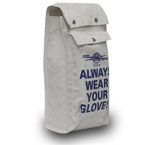 Canvas Glove Bag Wpocket
