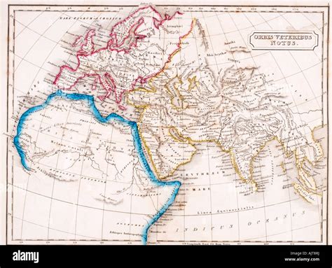 Map Of Europe Northern Africa And Western Asia Orbis Veteribus Notus