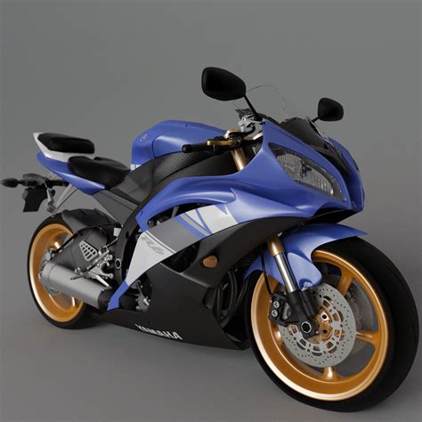 The r6 has a history of being the first motorcycle to… including the first over 100 hp at 600cc when it launched in 1999, and it continues to be one of the most powerful. Yamaha r6 3D model bike | CGTrader