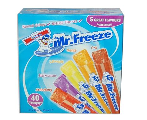 Mr Freeze Ice Pops Frozen Online Supermarket