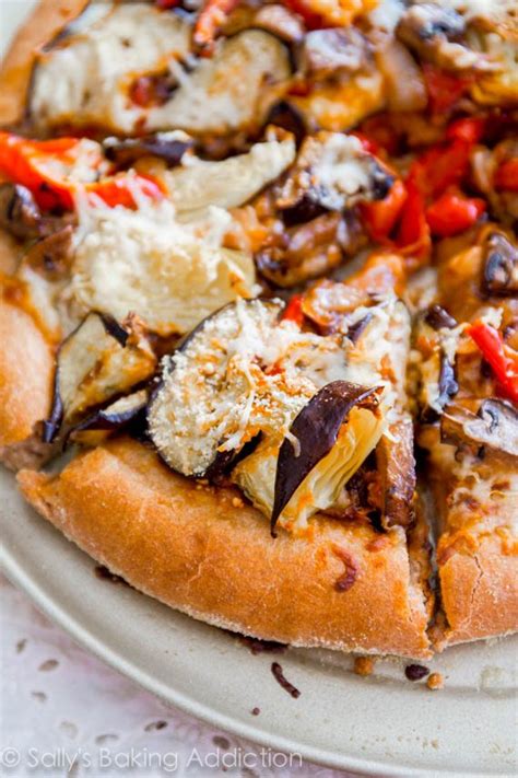 A pizza built on a flatbread rather than a traditional dough crust. Homemade Whole Wheat Pizza Crust Recipe. | Sally's Baking ...