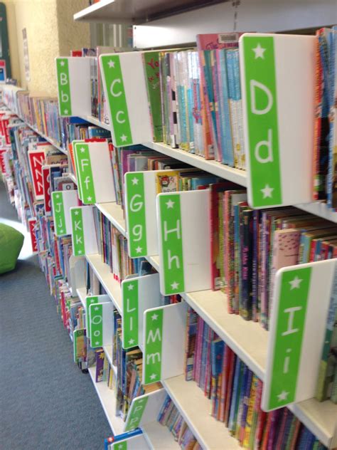 Shelf Markers As Signage Woollahra Library Childrens Area Signage