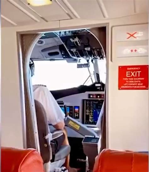 flights viral instgram video shows pilot removing shoes mid flight causing a stir amongst