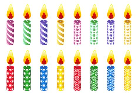 Collection Of Birthday Candles Png Pluspng