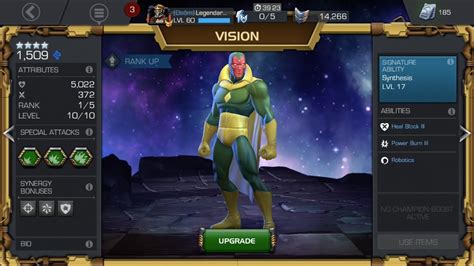 Awakening 4 Star Vision Marvel Contest Of Champions Youtube