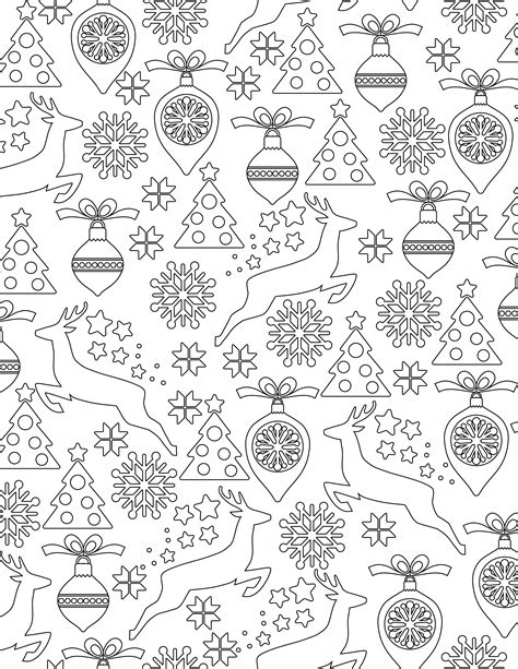 Dessin Noël Coloriage Gratuit à Imprimer Artherapieca