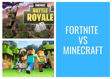 Fortnite Vs Minecraft Or Are They Just Fundamentally Different