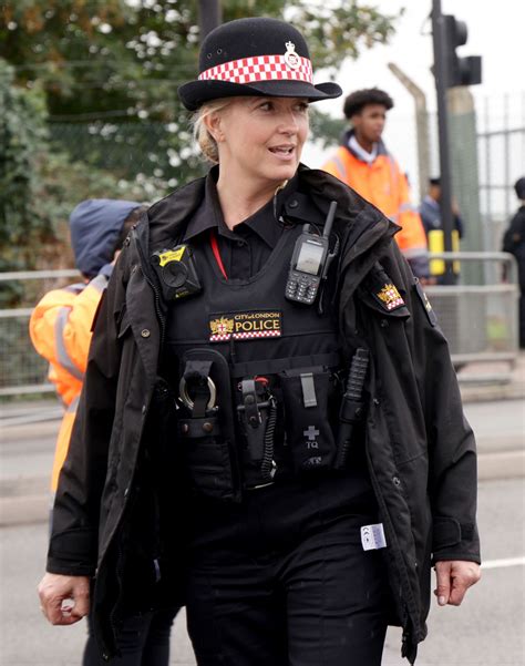 Penny Lancaster 'Grateful' for No Trouble While Policing Queen's Funeral