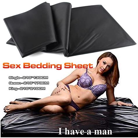Buy Waterproof Adult Bed Sheets Sex Pvc Vinyl Mattress Cover Allergy Relief Bed Bug