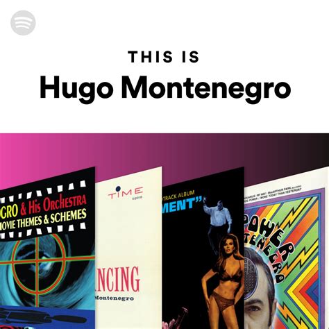 This Is Hugo Montenegro Spotify Playlist