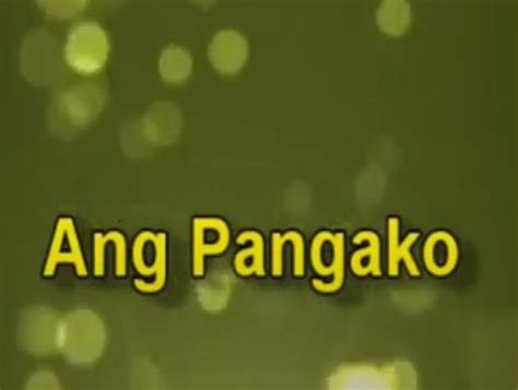Ang Pangako Aking Panghahawakan Lyrics And Video