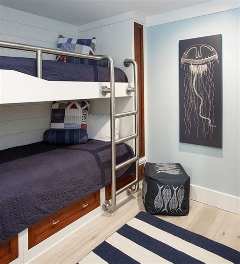 Nautical Beach Condo Diy Bunk Bed Bunk Bed Designs Modern Bunk Beds