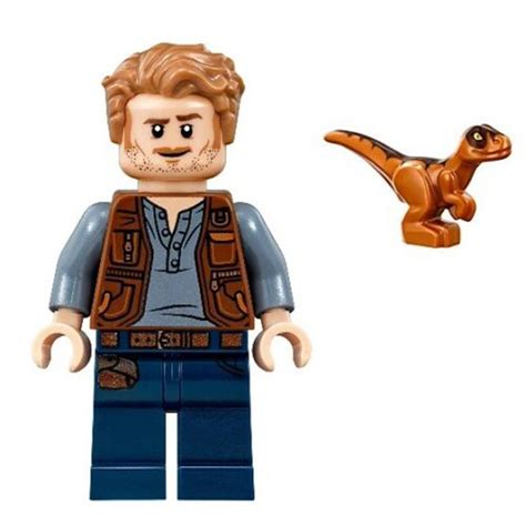 Lego Jurassic World Fallen Kingdom Minifigure Owen Grady Chris Pratt